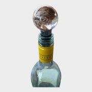 🌊 Ocean Resin Wine Gift Set — Wine Holder, Seashell Stopper & Glasses