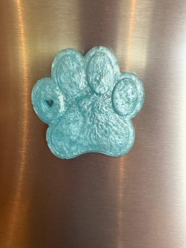 Paw Print Magnets