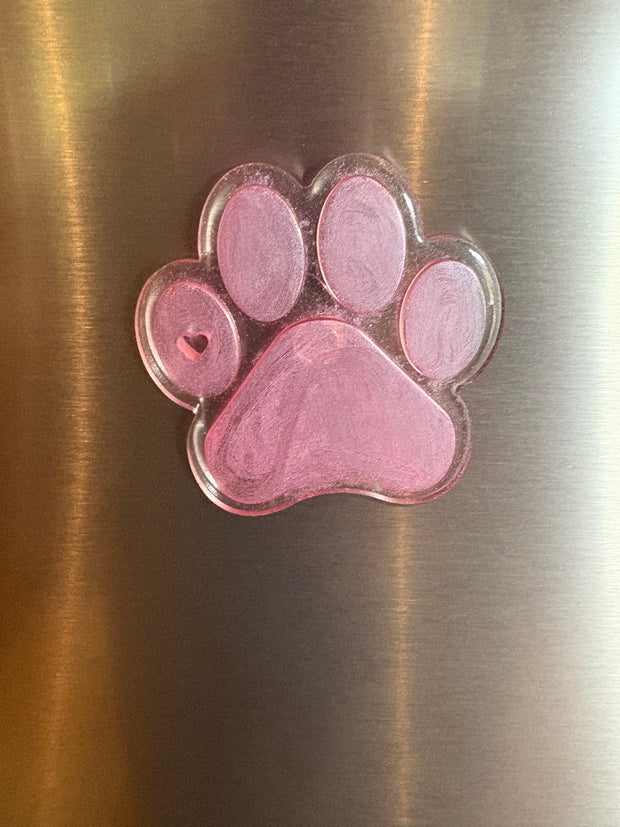 Paw Print Magnets