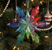 ✨ Handcrafted Resin Snowflake Ornaments – Colorful & Unique ✨