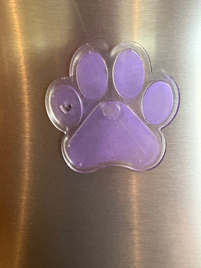 Paw Print Magnets