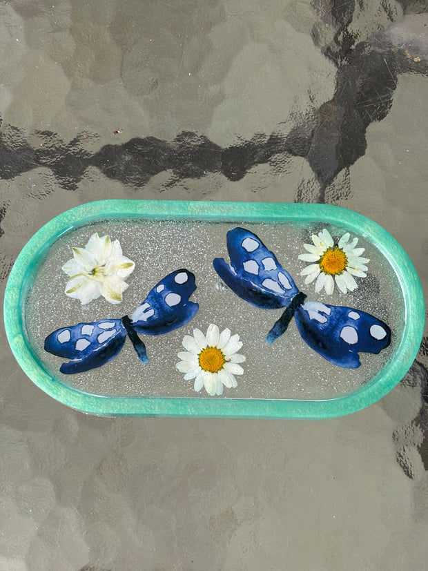 Pressed flower tray