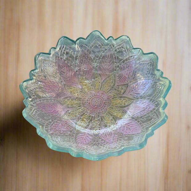 Mandala Resin Bowl