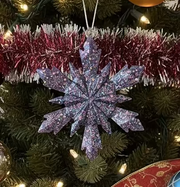✨ Handcrafted Resin Snowflake Ornaments – Colorful & Unique ✨