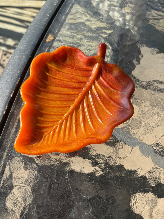 Autumn Leaf Trinket Dish