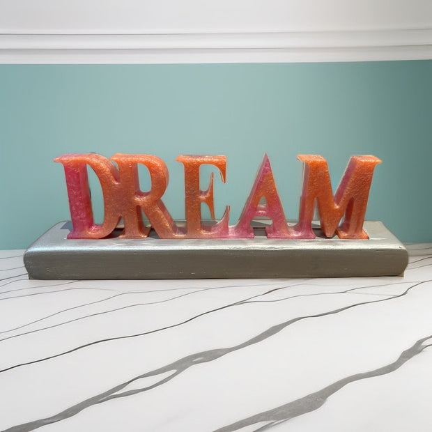 Dream Decorative Sign – Inspirational Home Décor